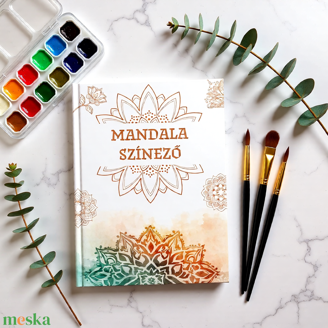 Mandala Színező Felnőtteknek � 50 oldalas letölthető PDF - otthon & életmód - papír, írószer - színező - Meska.hu