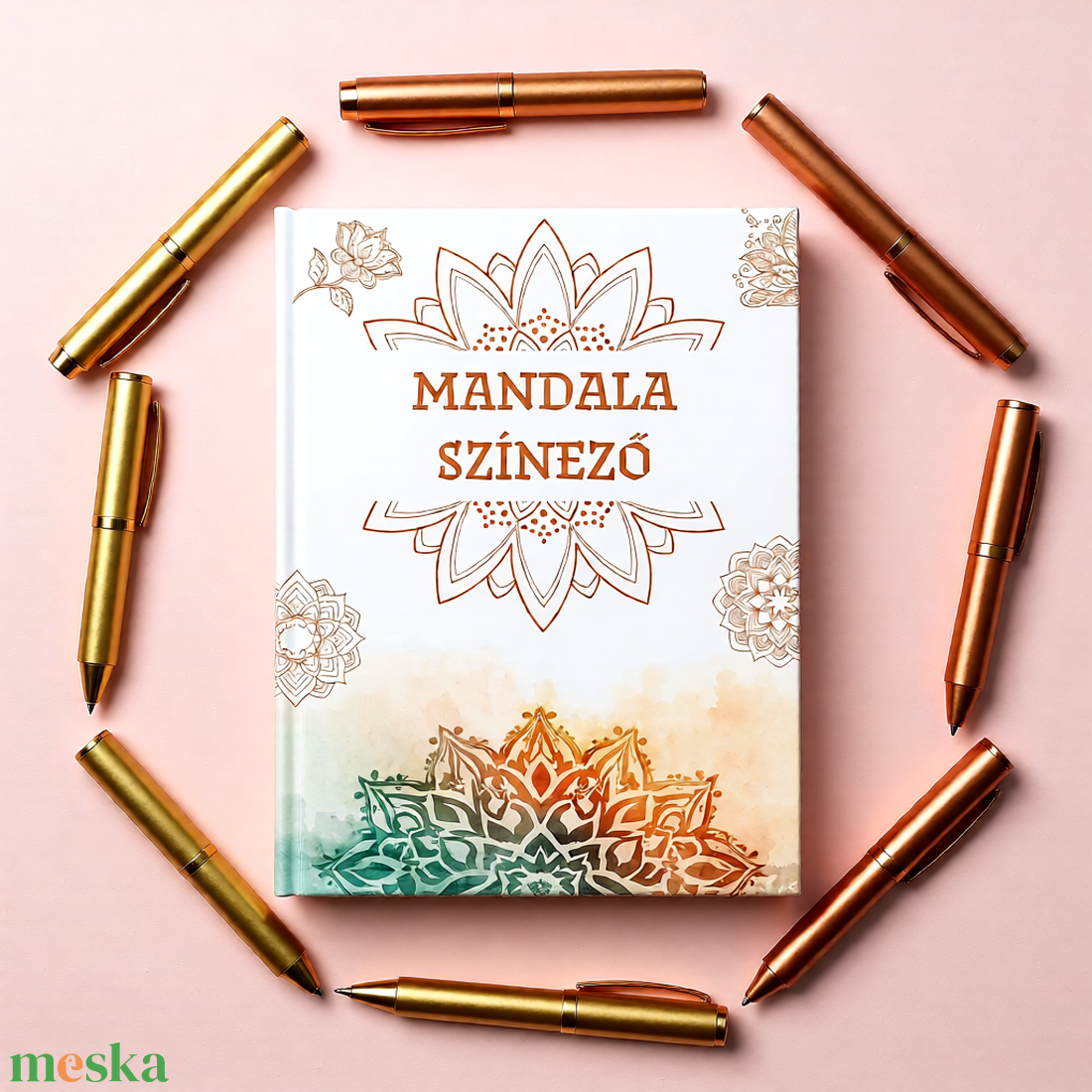 Mandala Színező Felnőtteknek � 50 oldalas letölthető PDF - otthon & életmód - papír, írószer - színező - Meska.hu