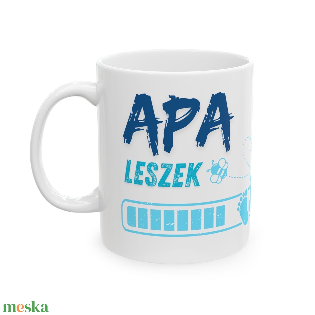 APA leszek egyénre szabott, ultrahang képes bögre, babaváró ajándék - otthon & életmód - konyhafelszerelés, tálalás - tálalás - bögre & csésze - Meska.hu
