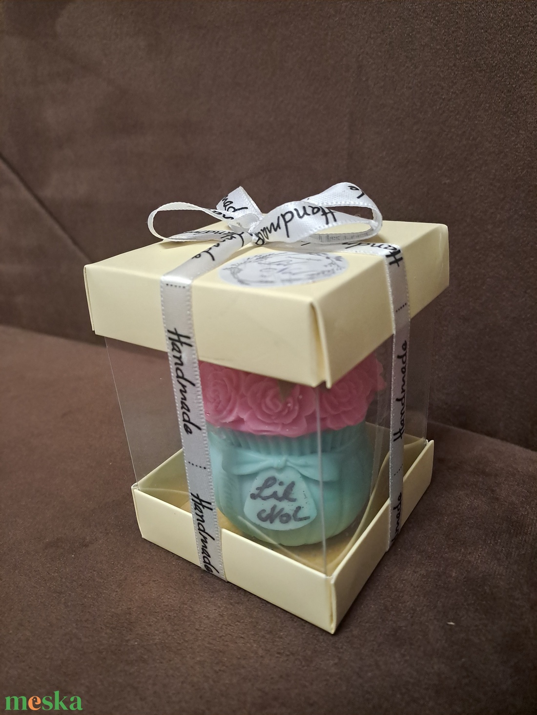 Illatgyertya díszdobozban  - otthon & életmód - dekoráció - asztal és polc dekoráció - díszdoboz - Meska.hu