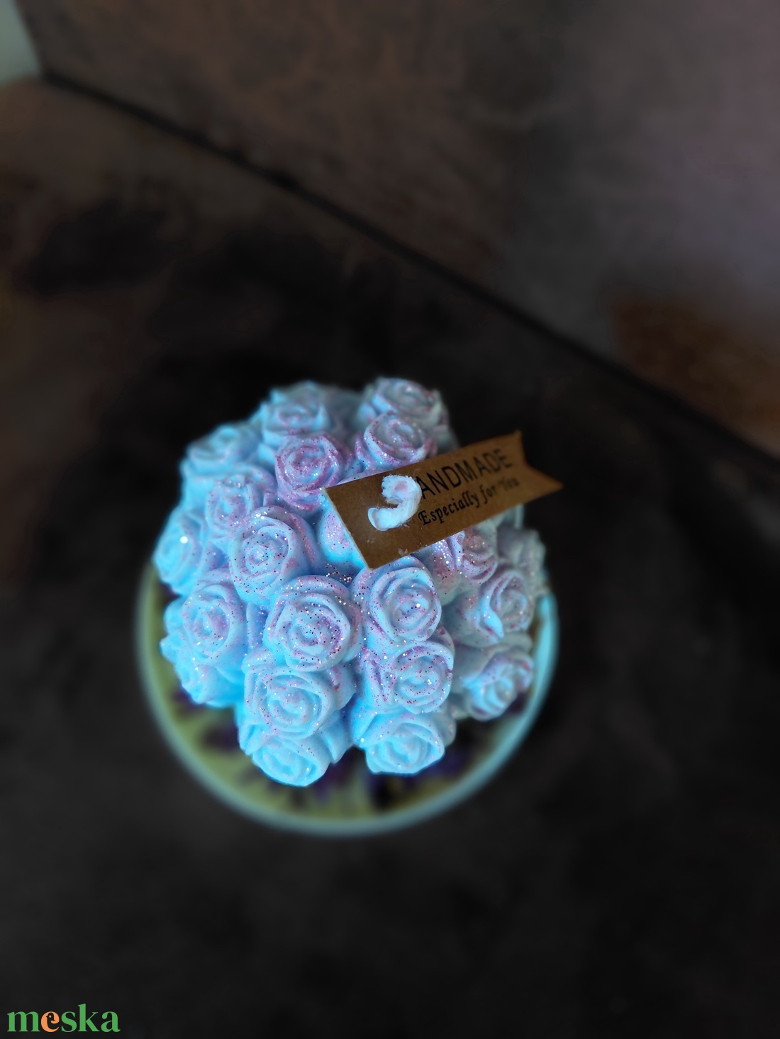 Illatgyertya díszdobozban  - otthon & életmód - dekoráció - asztal és polc dekoráció - díszdoboz - Meska.hu