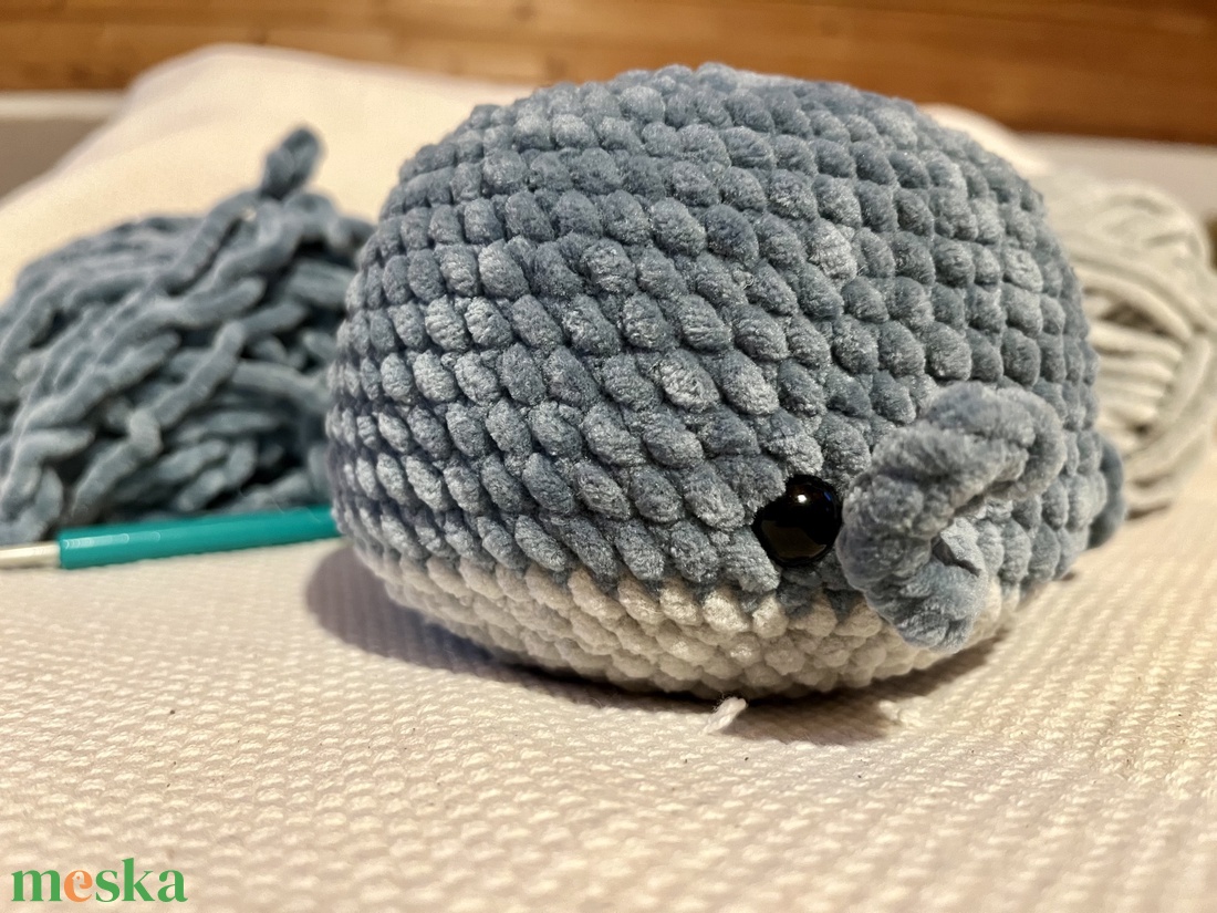 Bálna Papa - játék & sport - plüssállat & játékfigura - más figura - Meska.hu