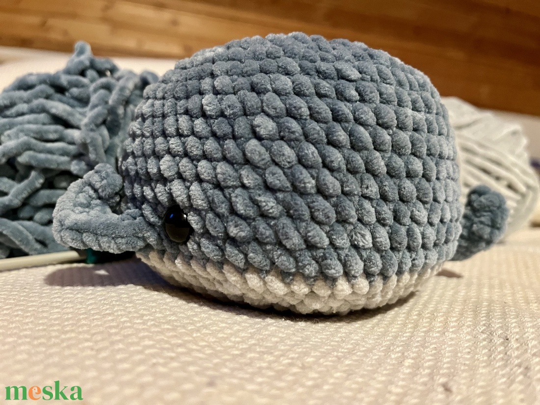 Bálna Papa - játék & sport - plüssállat & játékfigura - más figura - Meska.hu