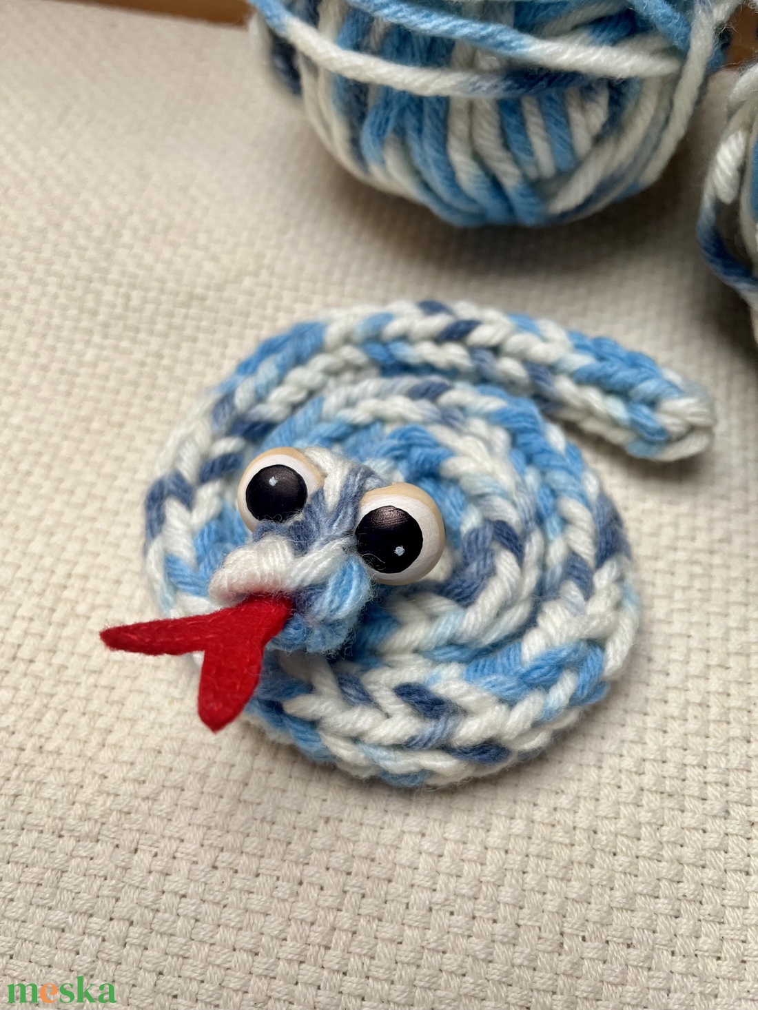 Tarka ágsikló  - játék & sport - plüssállat & játékfigura - más figura - Meska.hu