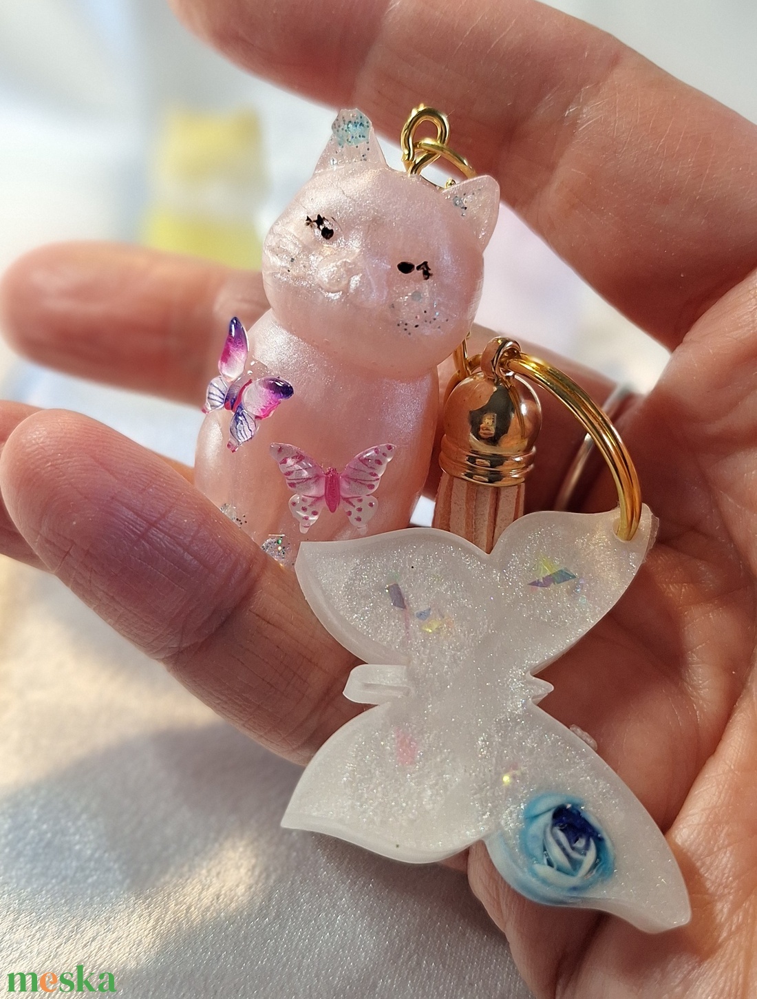 Cicaprütty kulcstartó  - táska & tok - kulcstartó & táskadísz - táskadísz - Meska.hu