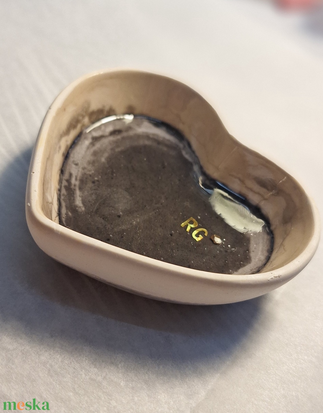 RG Kerámia- gyanta tál - ékszer - ékszertartó - ékszertartó tál - Meska.hu