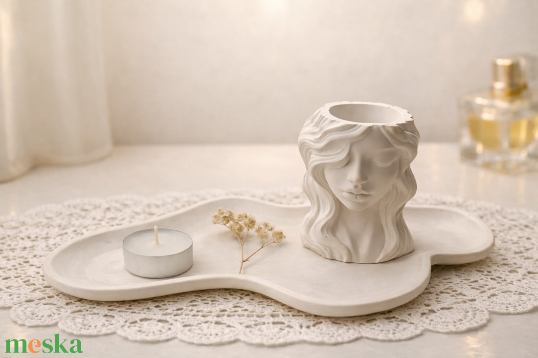 � LUMINA � Női Lélek Dekor Kerámia Szett � - otthon & életmód - dekoráció - asztal és polc dekoráció - dekorációs tál, tartó - Meska.hu