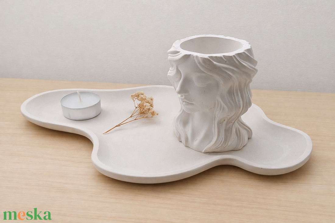 � LUMINA � Női Lélek Dekor Kerámia Szett � - otthon & életmód - dekoráció - asztal és polc dekoráció - dekorációs tál, tartó - Meska.hu