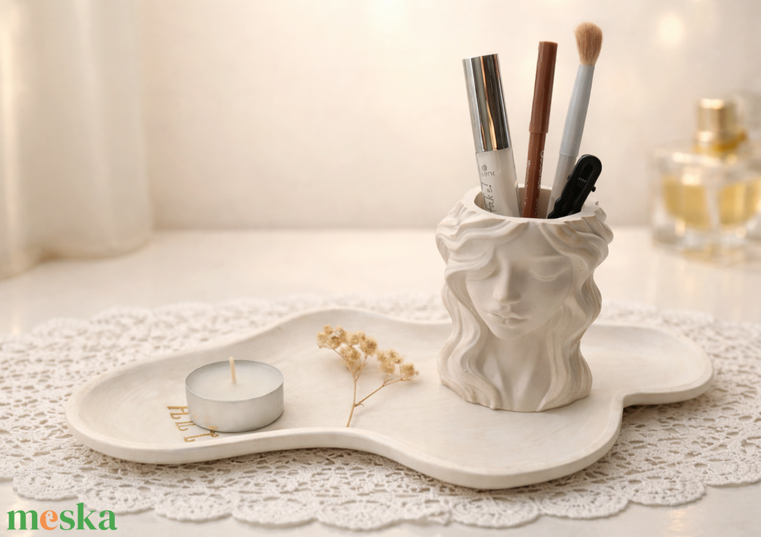 � LUMINA � Női Lélek Dekor Kerámia Szett � - otthon & életmód - dekoráció - asztal és polc dekoráció - dekorációs tál, tartó - Meska.hu