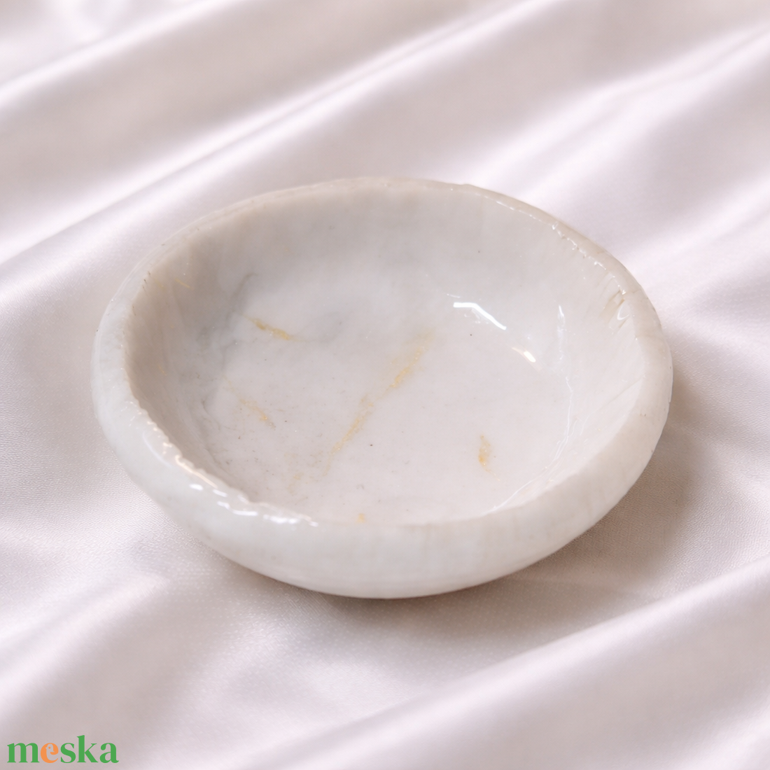 � Esküvői gyűrűtartó márvány tál � Menyasszony Cicaprütty figurával - ékszer - ékszertartó - ékszertartó tál - Meska.hu