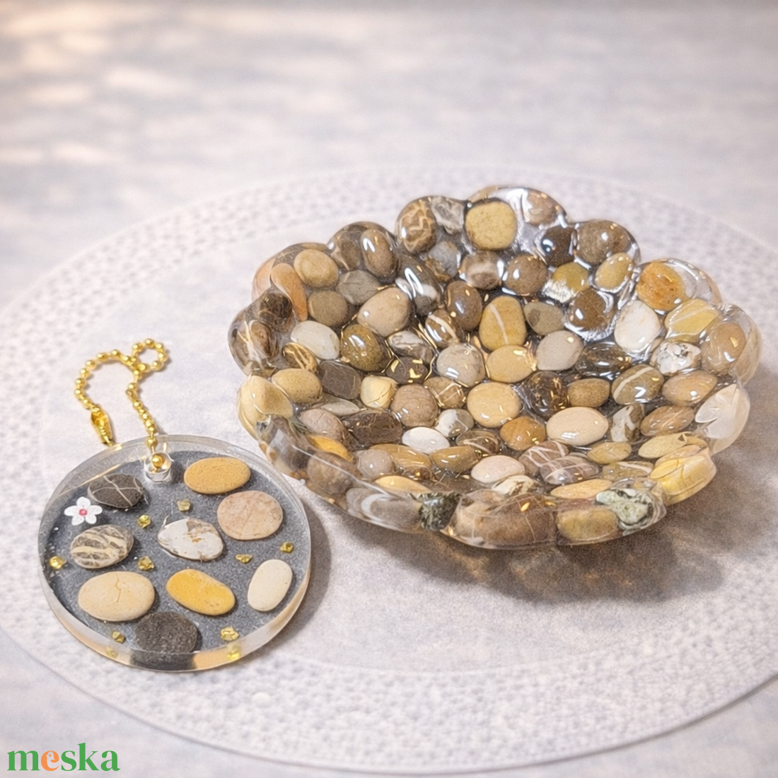  Kő Forma � Természetes Kavics Ajándékszett - ékszer - ékszertartó - ékszertartó tál - Meska.hu