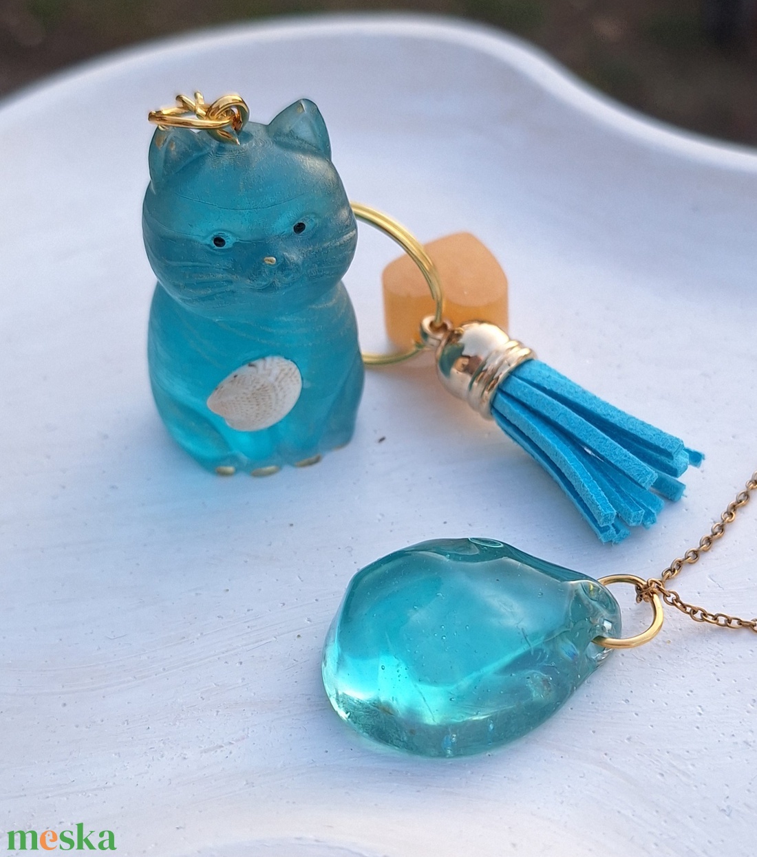 Aranyörvény Cicaprütty  Sea Limited - ékszer - nyaklánc - medál - Meska.hu