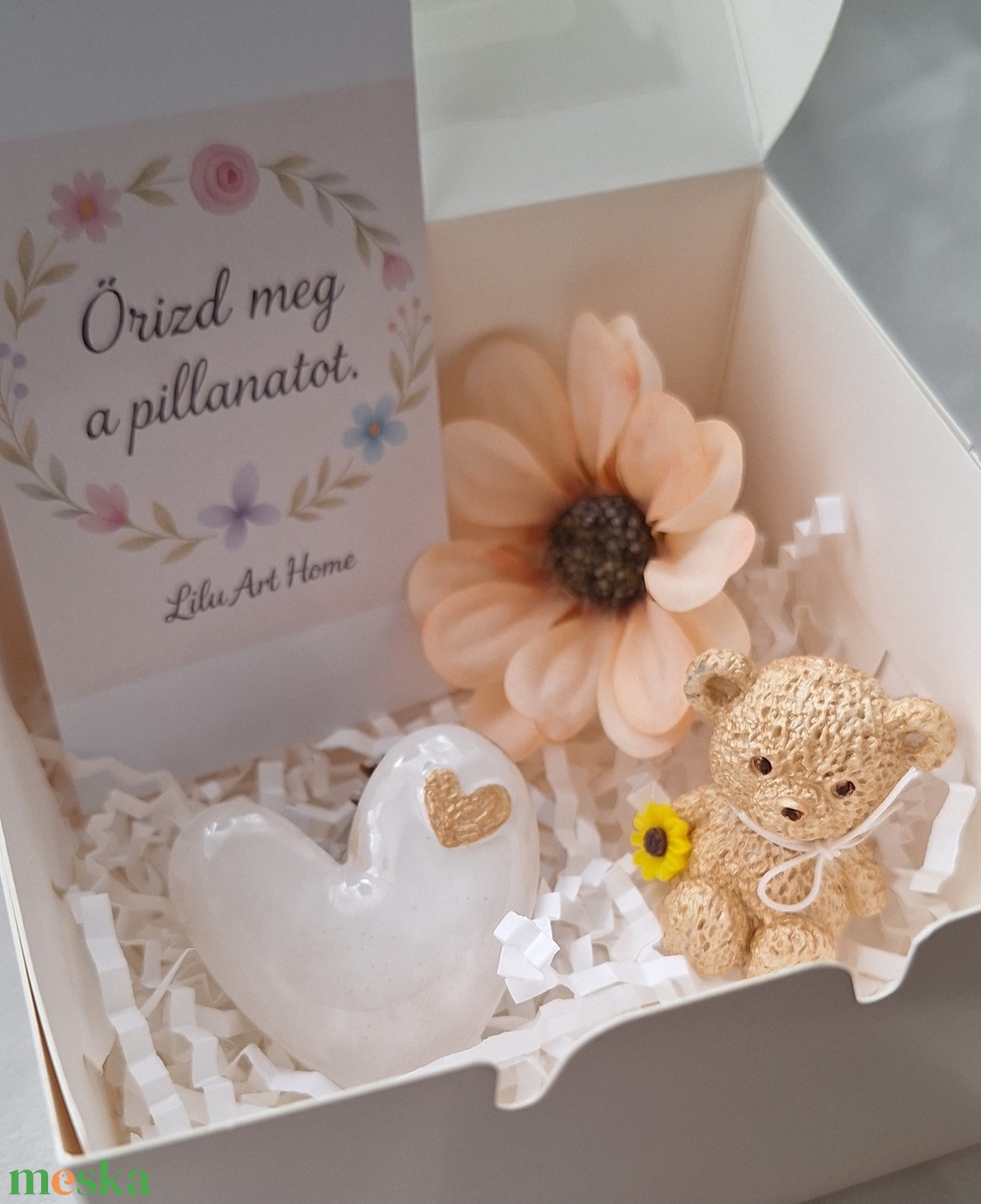 Személyre szabható macis ajándék box � egyedi hűtőmágnessel - otthon & életmód - konyhafelszerelés, tálalás - konyhai dekoráció - hűtőmágnes - Meska.hu