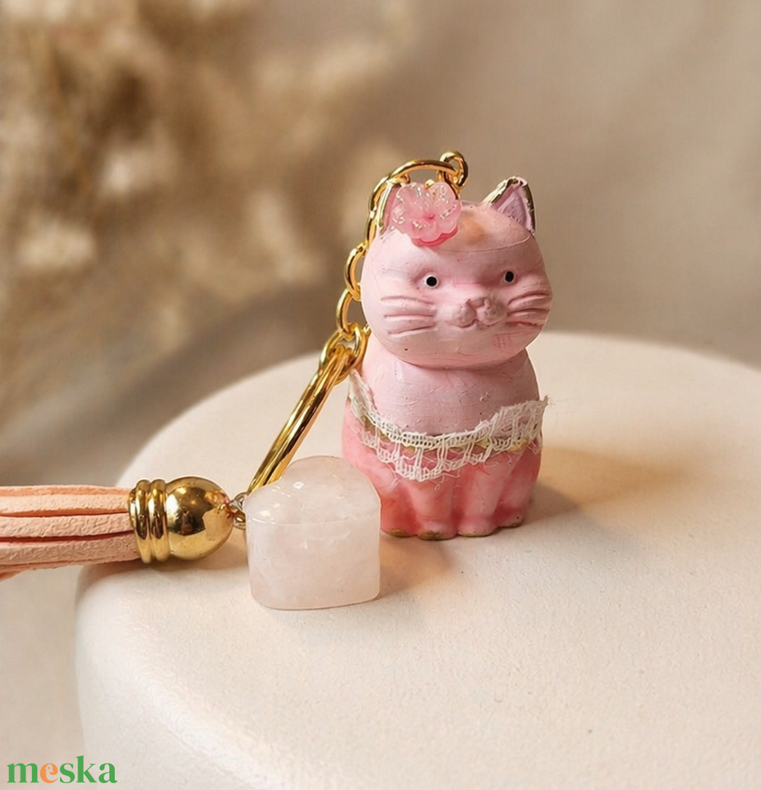 Néptáncos Cicaprütty kulcstartó  - táska & tok - kulcstartó & táskadísz - kulcstartó - Meska.hu