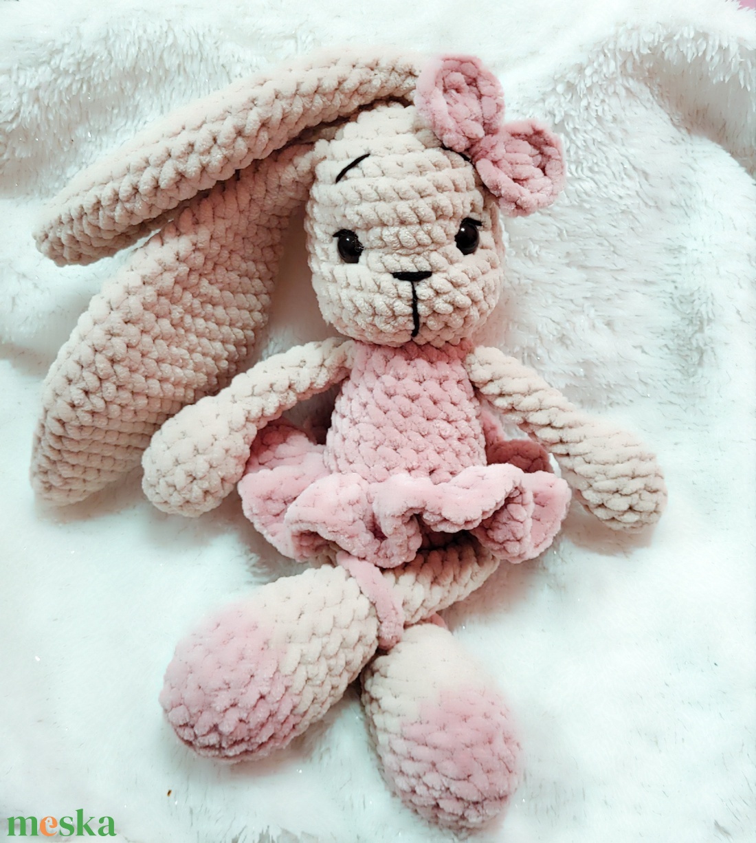 Horgolt nyuszi amigurumi - játék & sport - plüssállat & játékfigura - nyuszi - Meska.hu Horgolt nyuszi amigurumi - játék & sport - plüssállat & játékfigura - nyuszi - Meska.hu