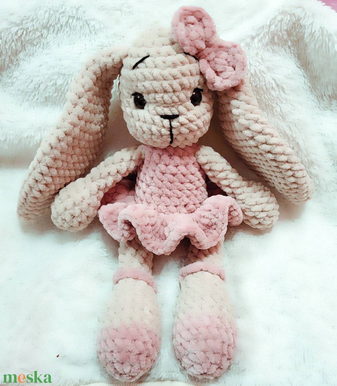 Horgolt nyuszi amigurumi - játék & sport - plüssállat & játékfigura - nyuszi - Meska.hu Horgolt nyuszi amigurumi - játék & sport - plüssállat & játékfigura - nyuszi - Meska.hu