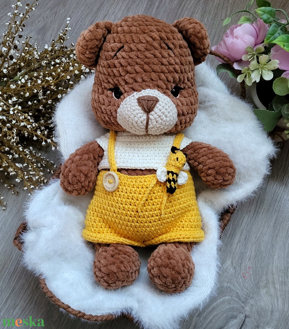 Horgolt maci medve amigurumi - játék & sport - plüssállat & játékfigura - maci - Meska.hu Horgolt maci medve amigurumi - játék & sport - plüssállat & játékfigura - maci - Meska.hu