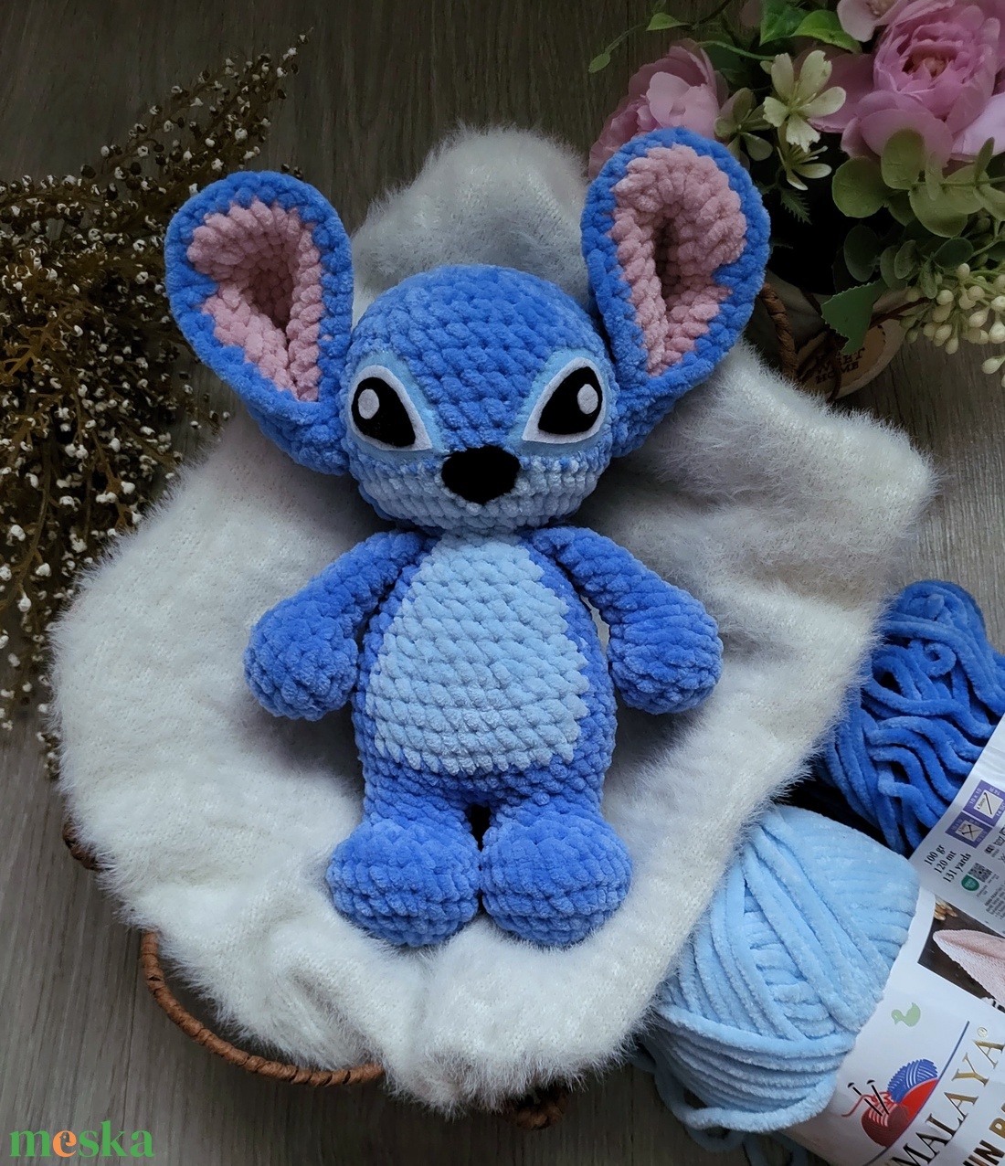 Horgolt stitch amigurumi - játék & sport - plüssállat & játékfigura - más figura - Meska.hu Horgolt stitch amigurumi - játék & sport - plüssállat & játékfigura - más figura - Meska.hu