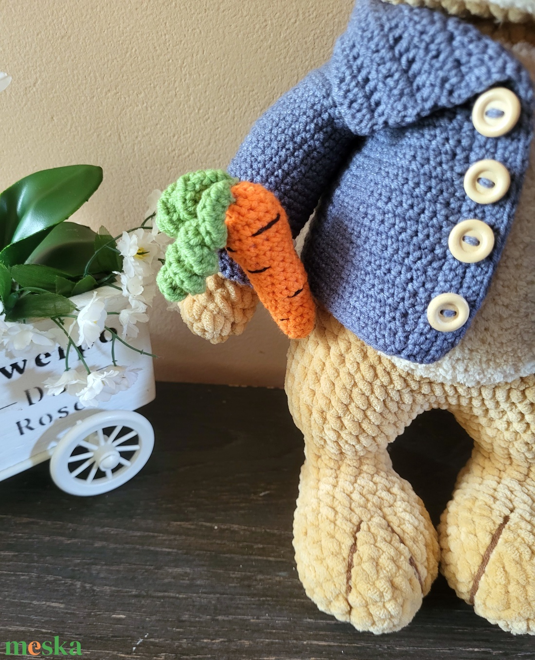 Horgolt nyúl péter nyuszi amigurumi - játék & sport - plüssállat & játékfigura - nyuszi - Meska.hu Horgolt nyúl péter nyuszi amigurumi - játék & sport - plüssállat & játékfigura - nyuszi - Meska.hu