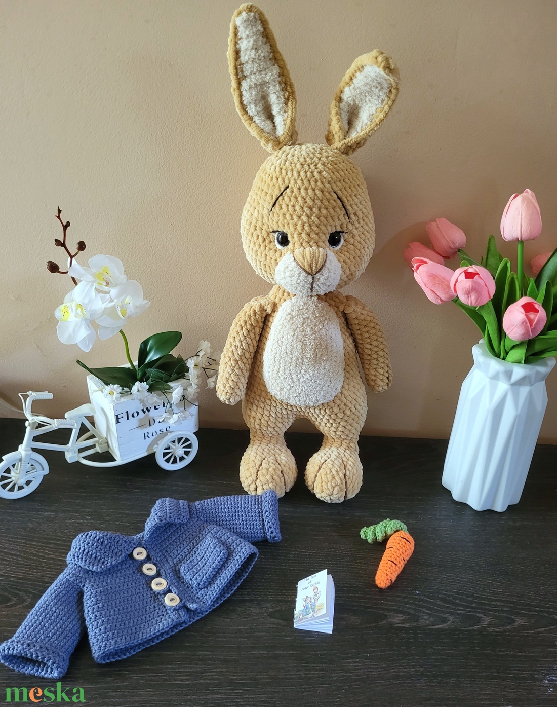 Horgolt nyúl péter nyuszi amigurumi - játék & sport - plüssállat & játékfigura - nyuszi - Meska.hu Horgolt nyúl péter nyuszi amigurumi - játék & sport - plüssállat & játékfigura - nyuszi - Meska.hu