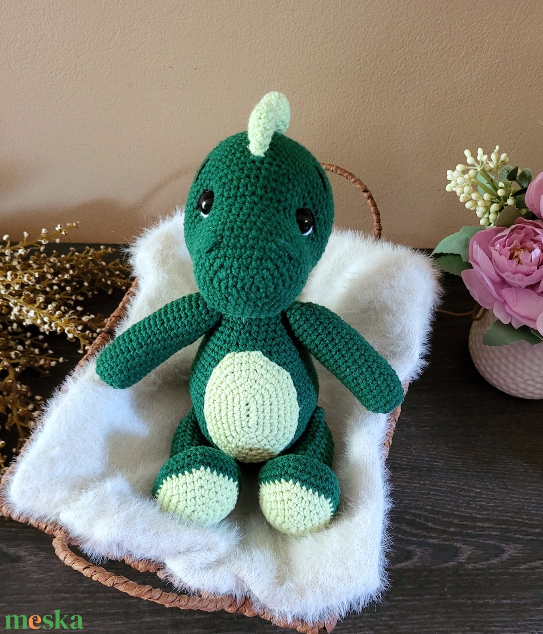 Horgolt dinó amigurumi - játék & sport - plüssállat & játékfigura - plüss dínók - Meska.hu Horgolt dinó amigurumi - játék & sport - plüssállat & játékfigura - plüss dínók - Meska.hu