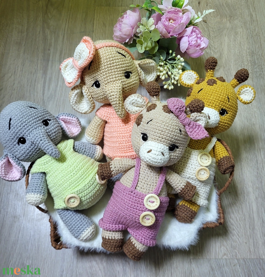 Horgolt elefánt amigurumi - játék & sport - plüssállat & játékfigura - elefánt - Meska.hu Horgolt elefánt amigurumi - játék & sport - plüssállat & játékfigura - elefánt - Meska.hu
