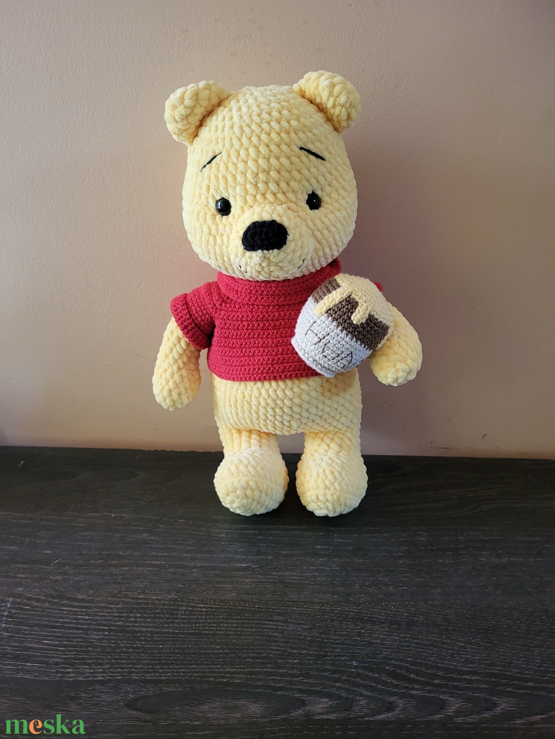 Horgolt Micimackó amigurumi - játék & sport - plüssállat & játékfigura - maci - Meska.hu Horgolt Micimackó amigurumi - játék & sport - plüssállat & játékfigura - maci - Meska.hu