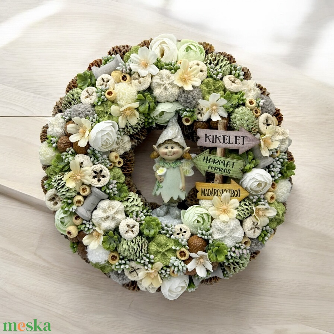 Ajtódísz - otthon & életmód - dekoráció - ajtó- és ablak dekoráció - ajtódísz & kopogtató - Meska.hu