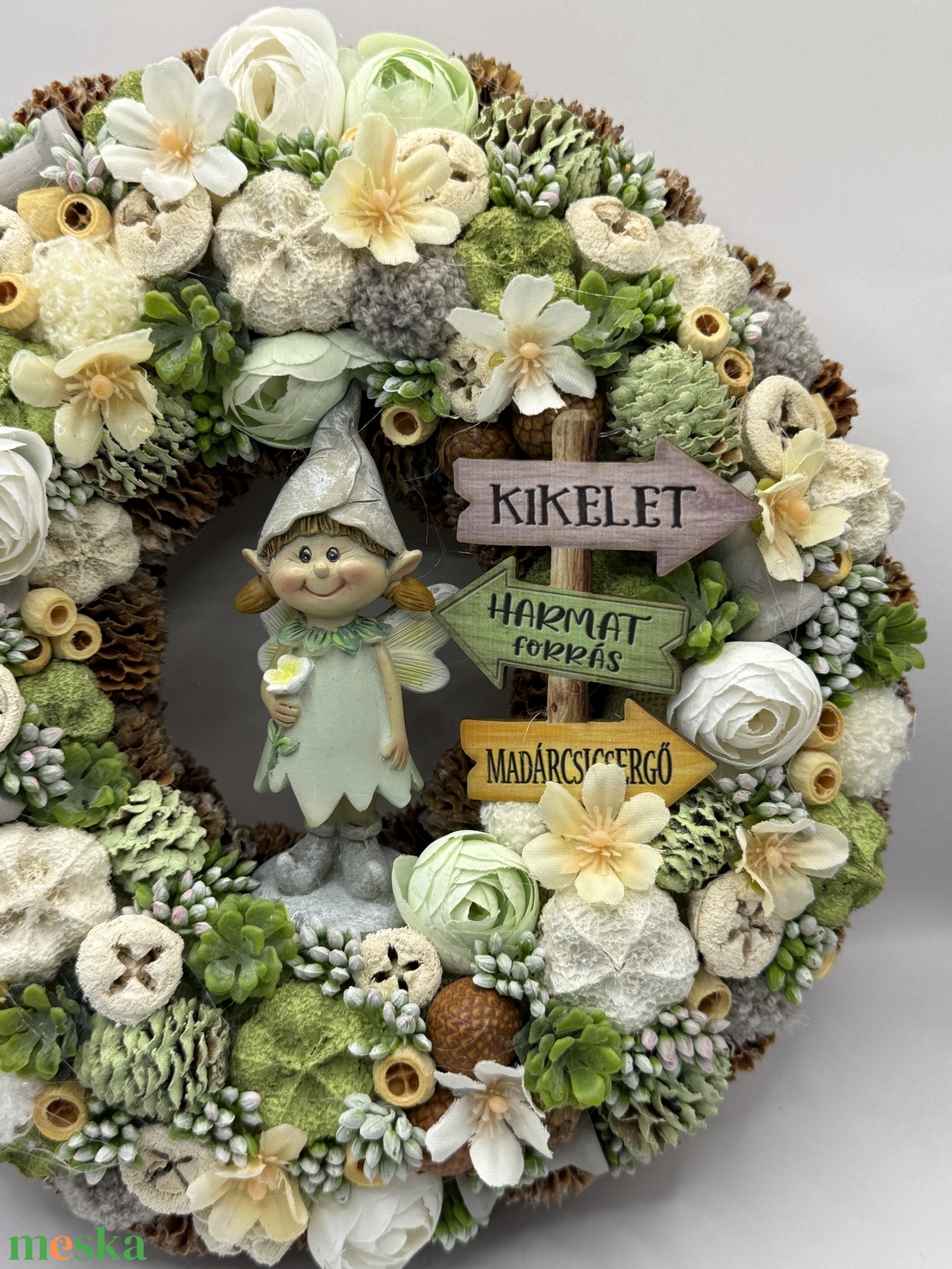 Ajtódísz - otthon & életmód - dekoráció - ajtó- és ablak dekoráció - ajtódísz & kopogtató - Meska.hu