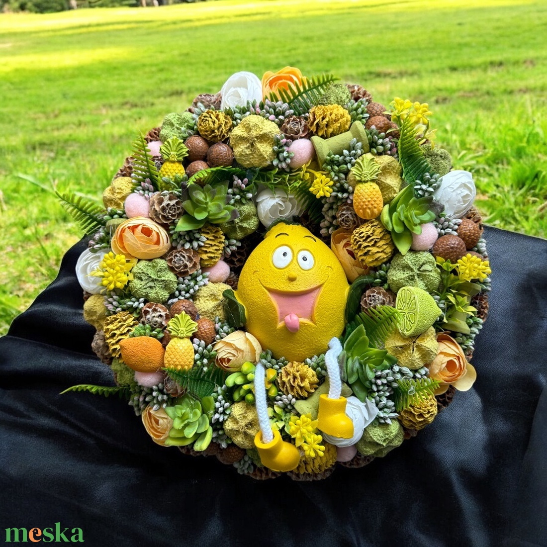 Ajtódísz - otthon & életmód - dekoráció - ajtó- és ablak dekoráció - ajtódísz & kopogtató - Meska.hu