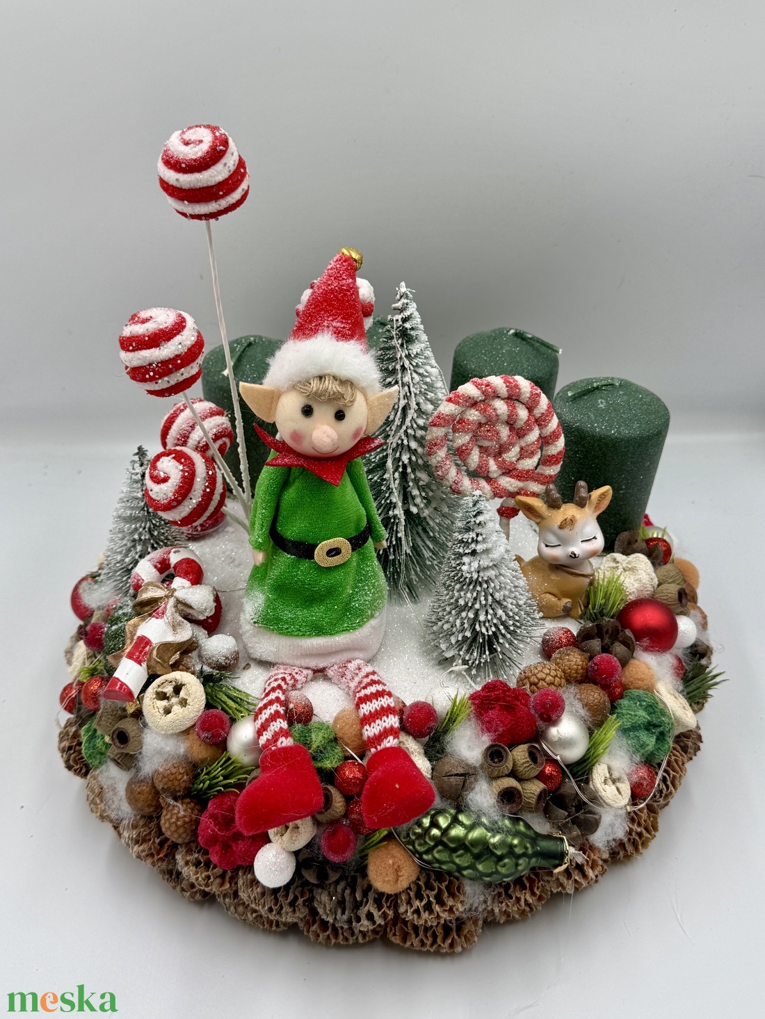 Adventi koszorú - karácsony - adventi díszek - adventi gyertyadíszek és koszorúdíszek - Meska.hu Adventi koszorú - karácsony - adventi díszek - adventi gyertyadíszek és koszorúdíszek - Meska.hu