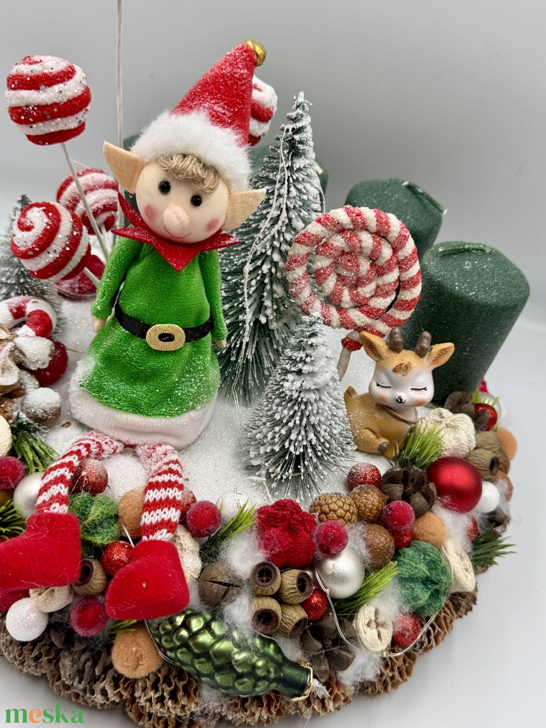 Adventi koszorú - karácsony - adventi díszek - adventi gyertyadíszek és koszorúdíszek - Meska.hu Adventi koszorú - karácsony - adventi díszek - adventi gyertyadíszek és koszorúdíszek - Meska.hu
