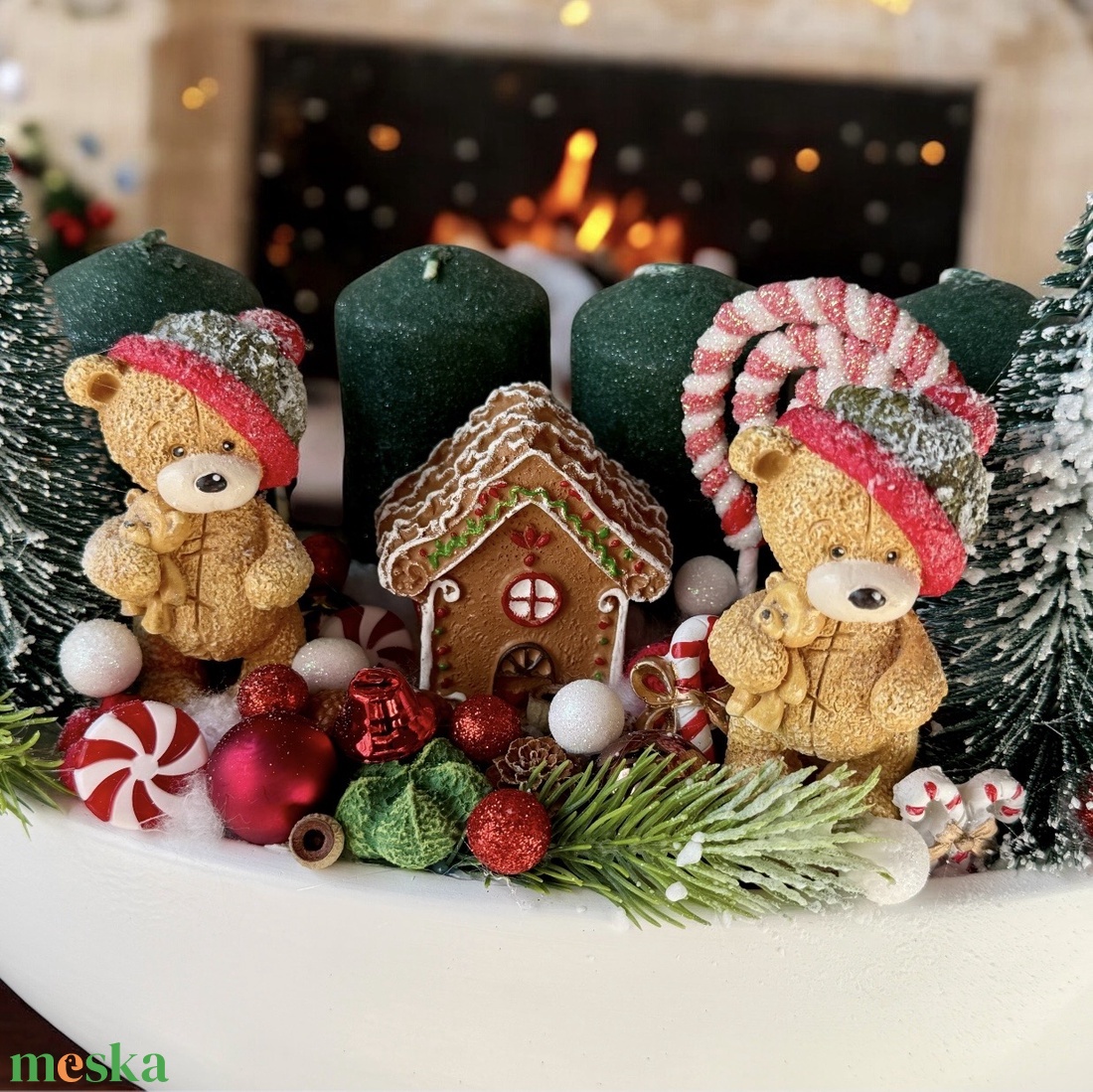 Adventi asztaldísz - karácsony - adventi díszek - adventi gyertyadíszek és koszorúdíszek - Meska.hu Adventi asztaldísz - karácsony - adventi díszek - adventi gyertyadíszek és koszorúdíszek - Meska.hu