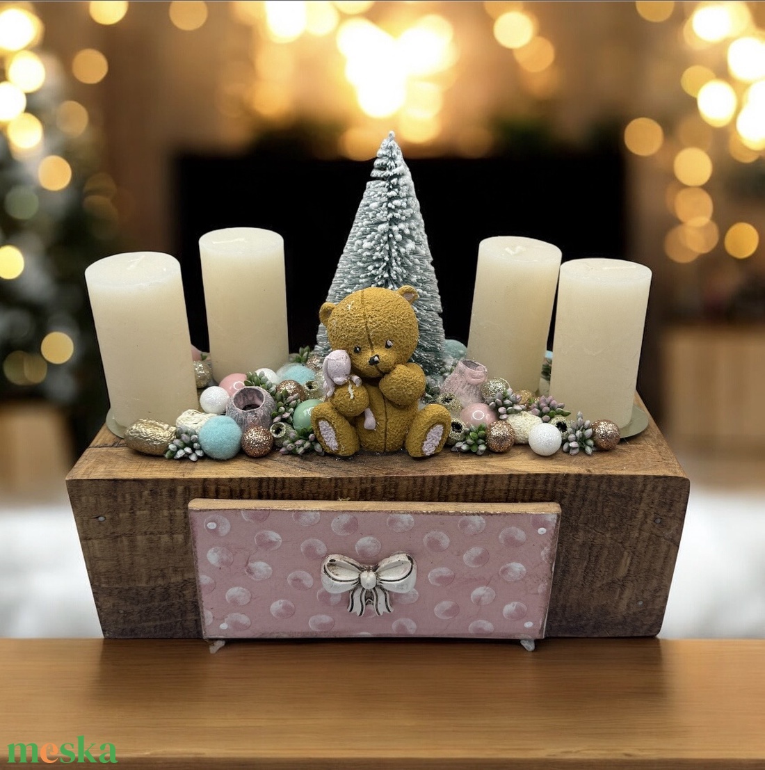 Adventi asztaldísz - karácsony - adventi díszek - adventi asztaldísz - Meska.hu Adventi asztaldísz - karácsony - adventi díszek - adventi asztaldísz - Meska.hu