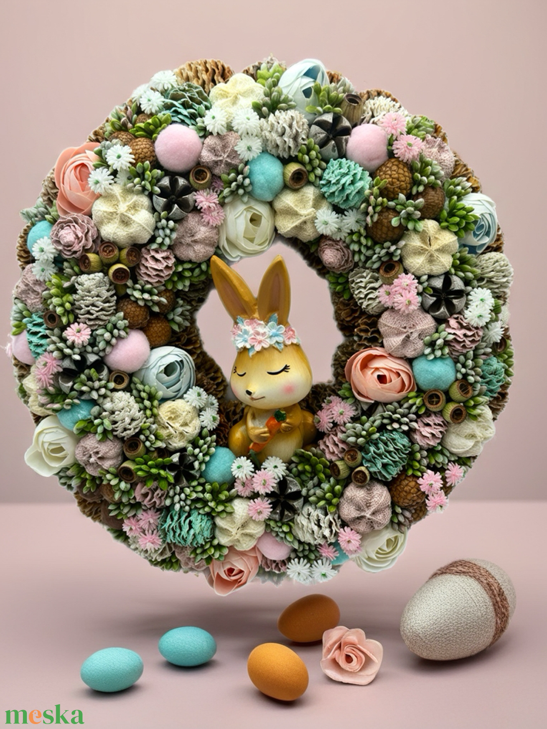 Tavaszi ajtódísz - otthon & életmód - dekoráció - ajtó- és ablak dekoráció - ajtódísz & kopogtató - Meska.hu