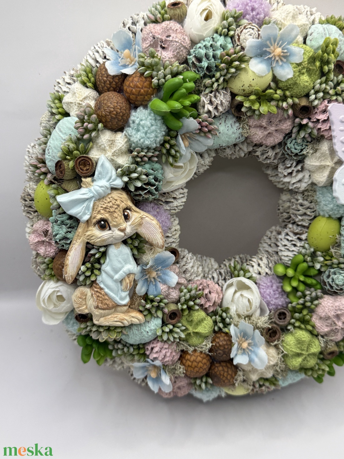 Ajtódísz - ünnepi díszek, dekorációk - húsvéti díszek és dekorációk - húsvéti ajtódísz, kopogtató - Meska.hu