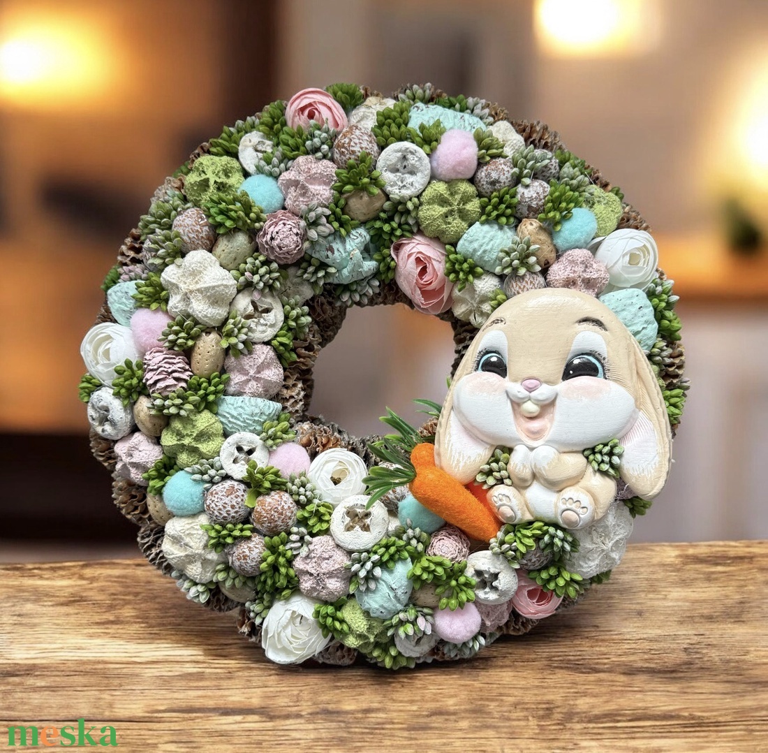 Tavaszi ajtódísz - otthon & életmód - dekoráció - ajtó- és ablak dekoráció - ajtódísz & kopogtató - Meska.hu