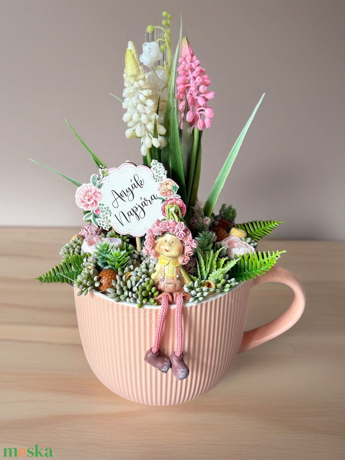 Anyák napja - otthon & életmód - dekoráció - asztal és polc dekoráció - asztaldísz - Meska.hu