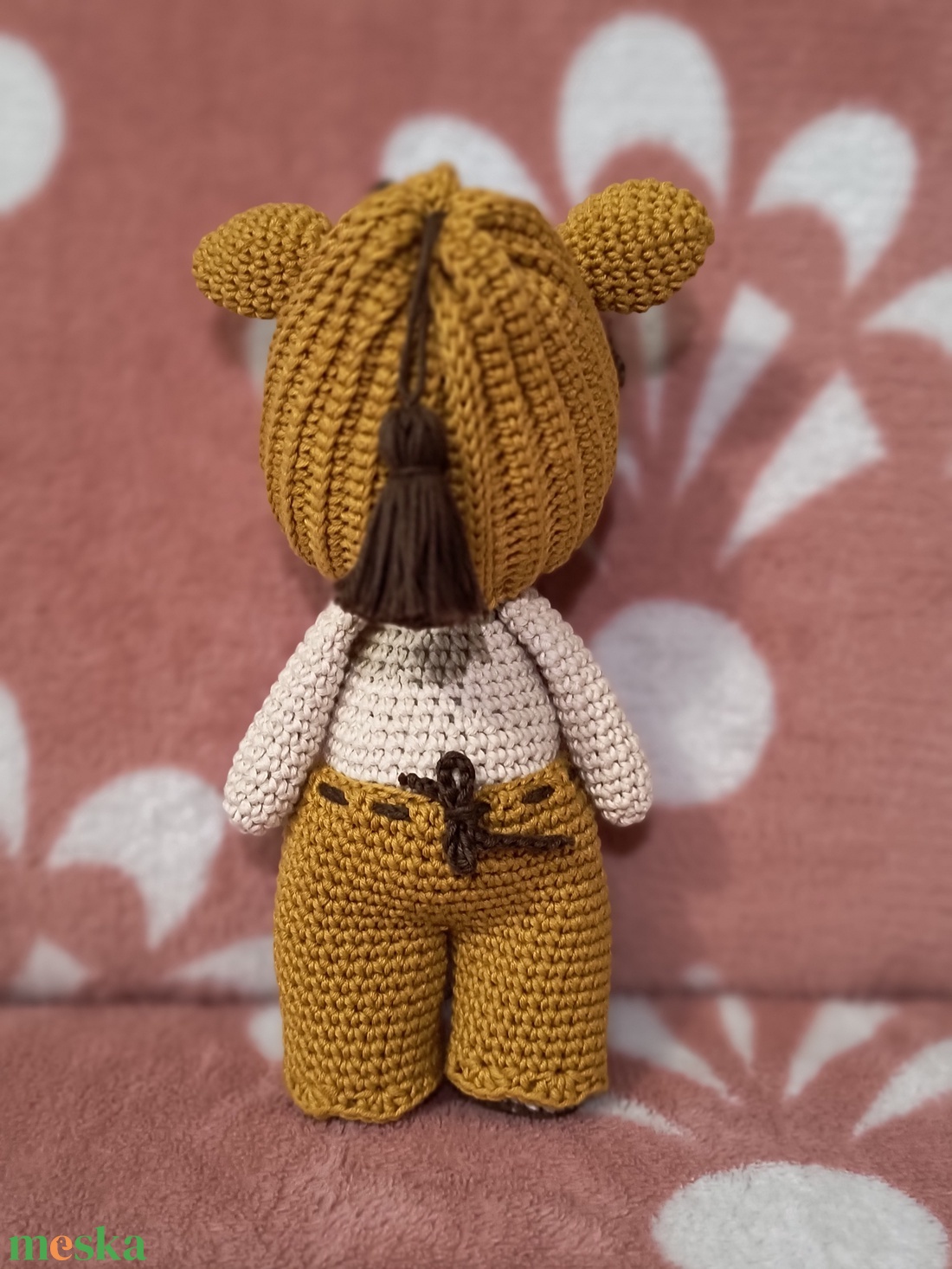 Amigurumi Baba Zsiráf jelmezben - játék & sport - plüssállat & játékfigura - zsiráf - Meska.hu