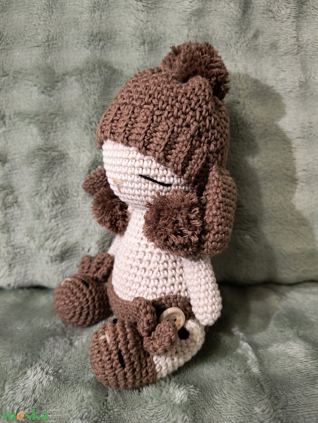 Amigurumi Baba Bárány jelmezben - játék & sport - plüssállat & játékfigura - plüss bárány - Meska.hu