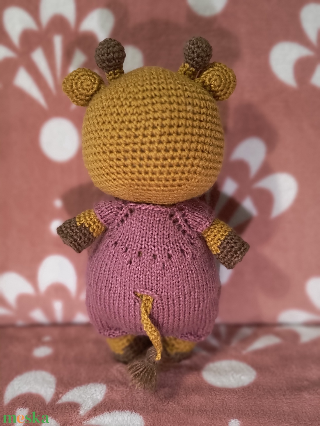 Amigurumi Zsiráf - játék & sport - plüssállat & játékfigura - zsiráf - Meska.hu