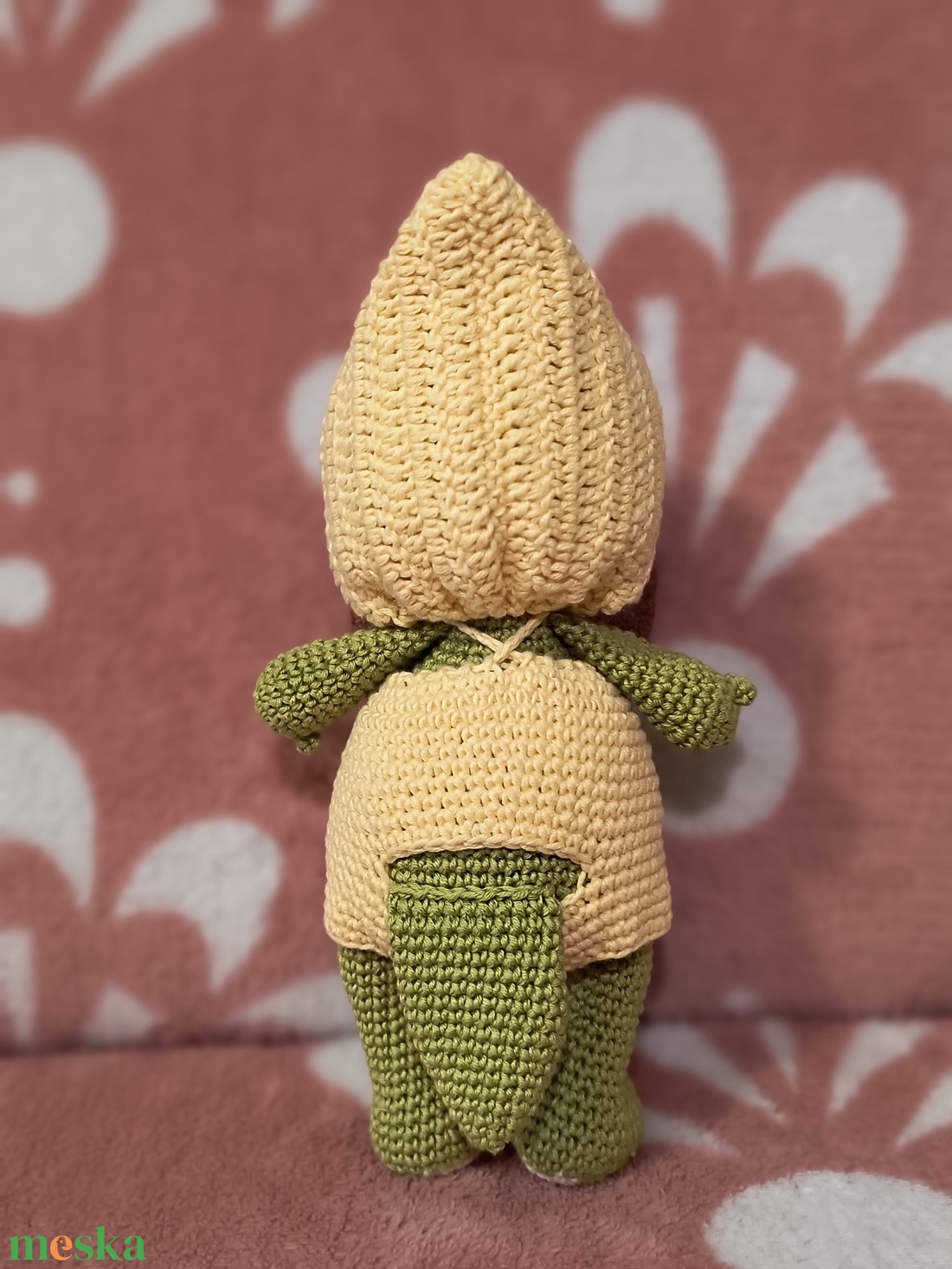 Amigurumi Krokodil baba ruhában - játék & sport - plüssállat & játékfigura - más figura - Meska.hu