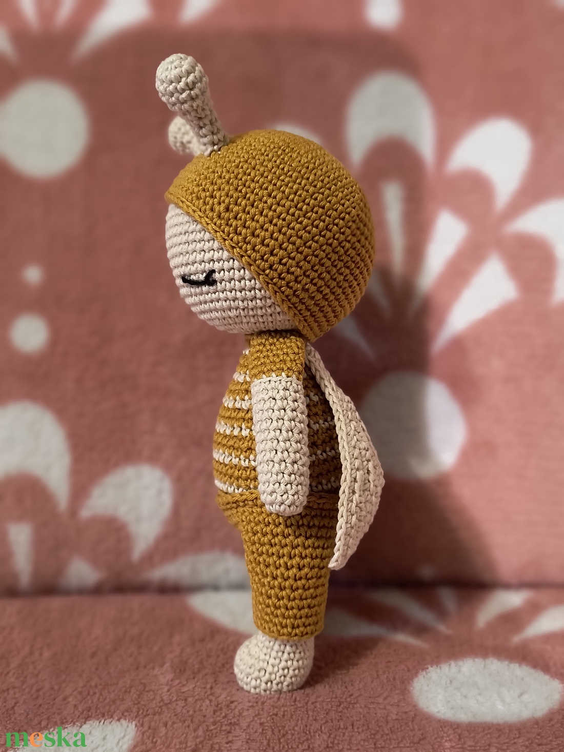 Amigurumi Baba Méhecske jelmezben - játék & sport - plüssállat & játékfigura - más figura - Meska.hu