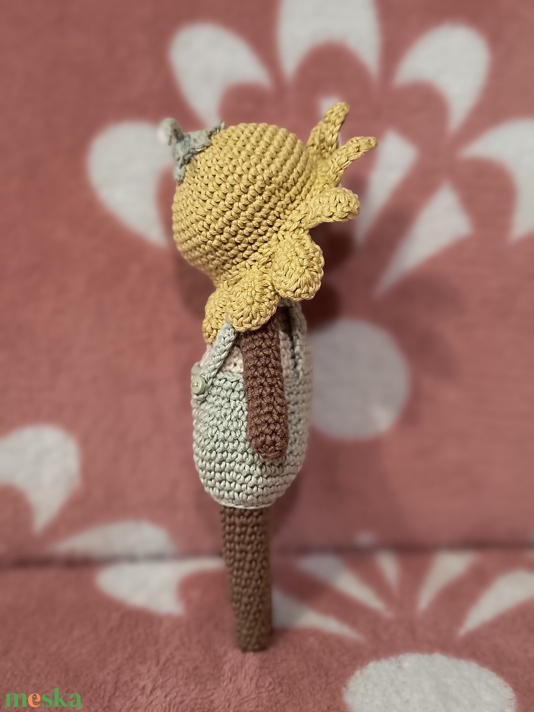 Amigurumi Tündér, virág jelmezben - játék & sport - plüssállat & játékfigura - más figura - Meska.hu