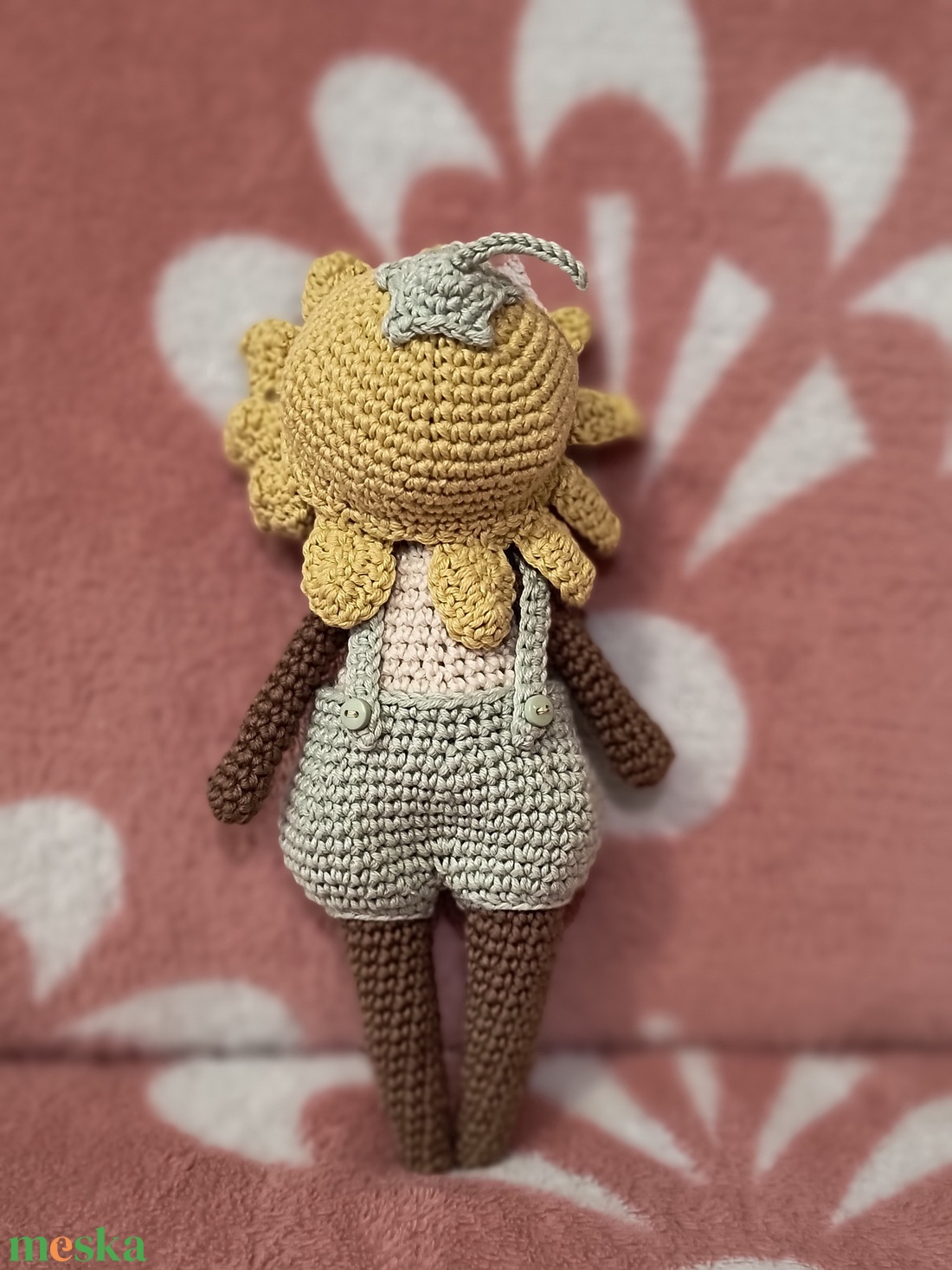 Amigurumi Tündér, virág jelmezben - játék & sport - plüssállat & játékfigura - más figura - Meska.hu