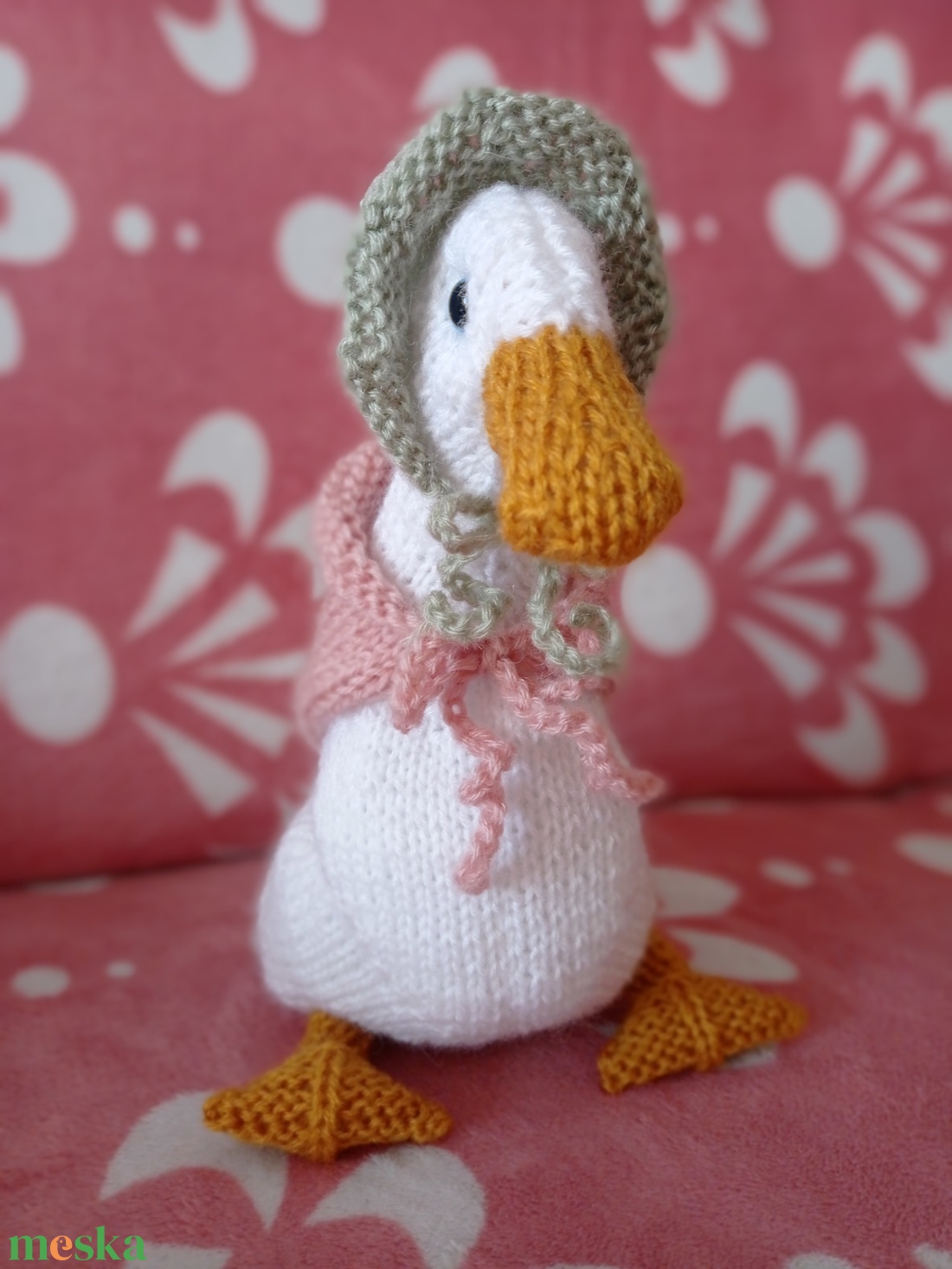 Amigurumi Kacsa Jolán - játék & sport - plüssállat & játékfigura - madár - Meska.hu