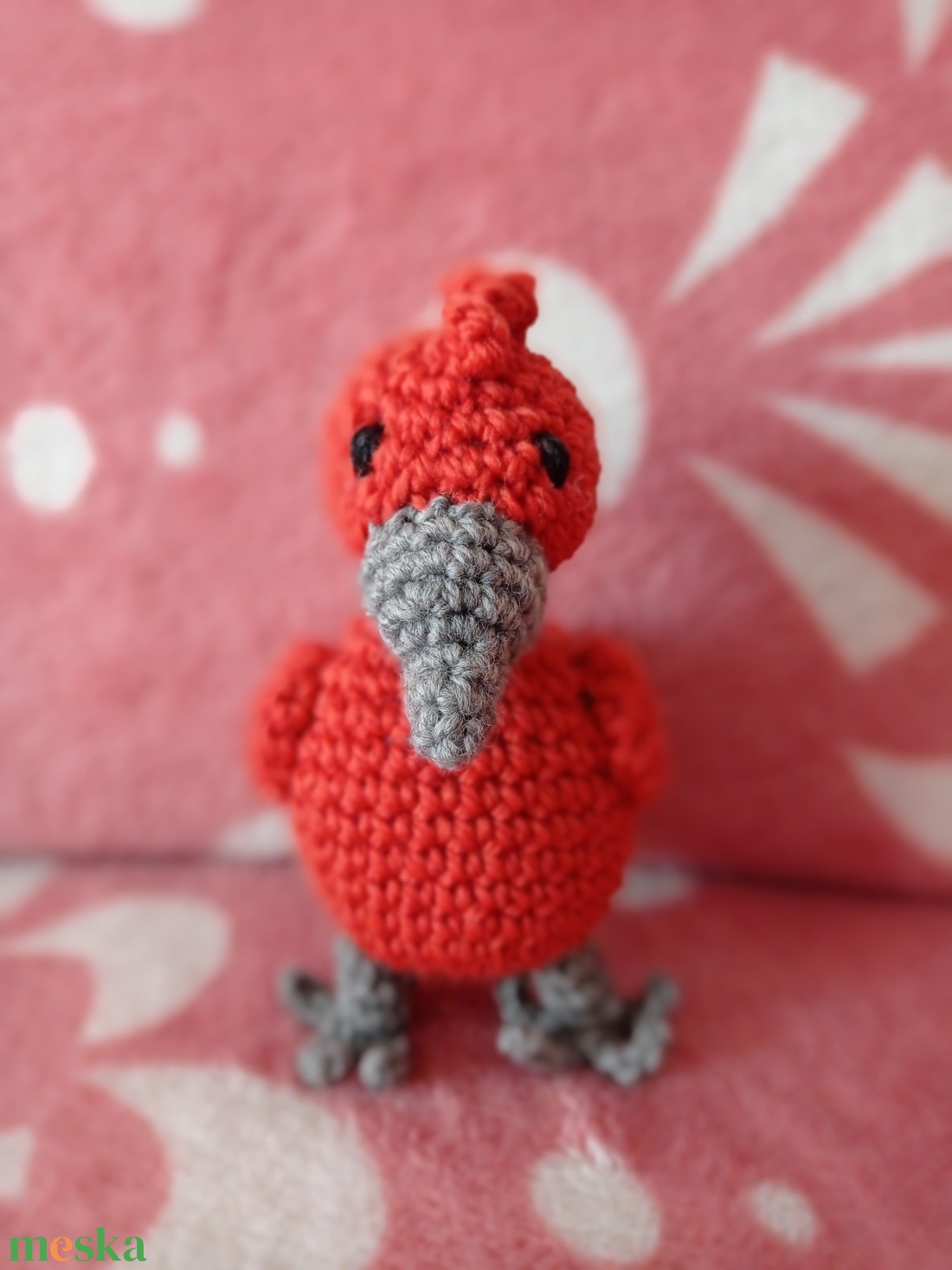 Amigurumi Makaó madárka - játék & sport - plüssállat & játékfigura - más figura - Meska.hu