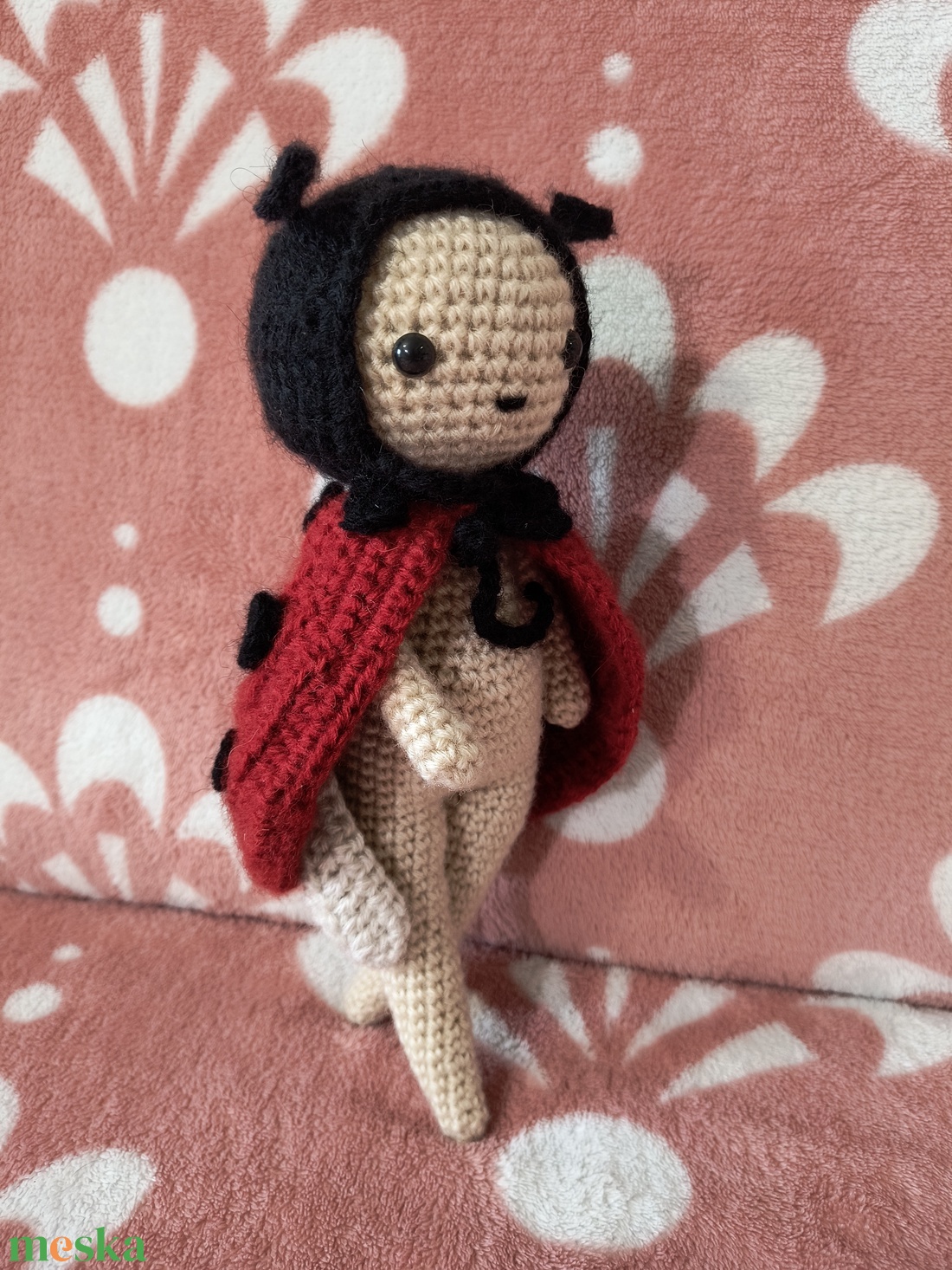 Amigurumi tündérke Katica jelmezben - játék & sport - plüssállat & játékfigura - zsiráf - Meska.hu