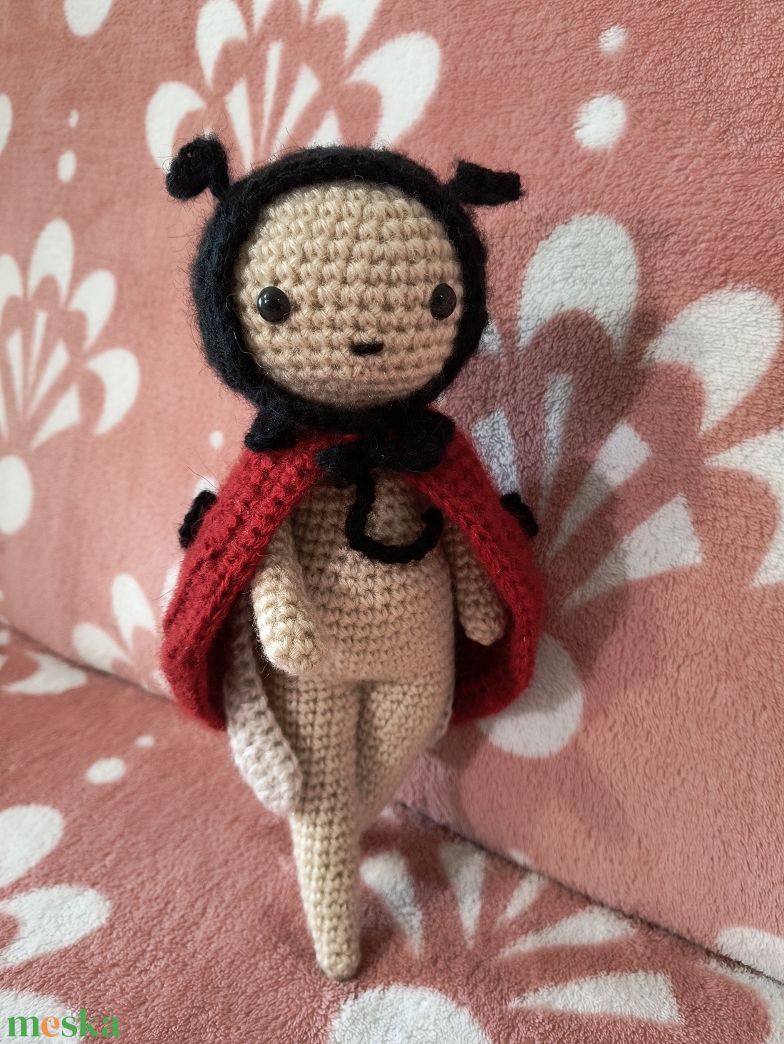 Amigurumi tündérke Katica jelmezben - játék & sport - plüssállat & játékfigura - zsiráf - Meska.hu