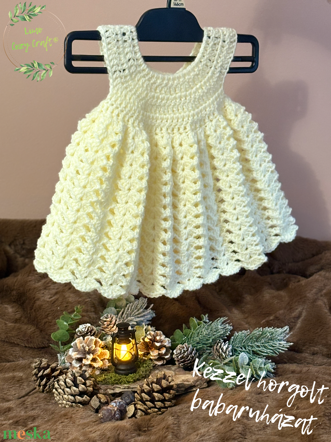 Kézzel horgolt babaruha - baba - mama - babaruházat - baba ruhák - Meska.hu